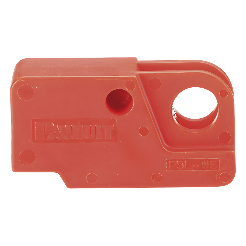 Dispositivo de Bloqueo LOTO para Interruptores Eléctricos de Palanca, de 15.2 x 22.3 mm, Color Rojo