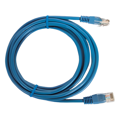 Cable de Parcheo UTP Cat5e - 0.5 Metros (1.64 Pies) - Azul