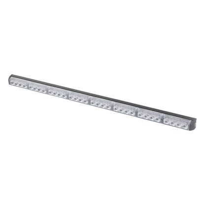 Barra de Luz de Advertencia con 8 Módulos Ámbar, ideal para el direccionamiento de tráfico