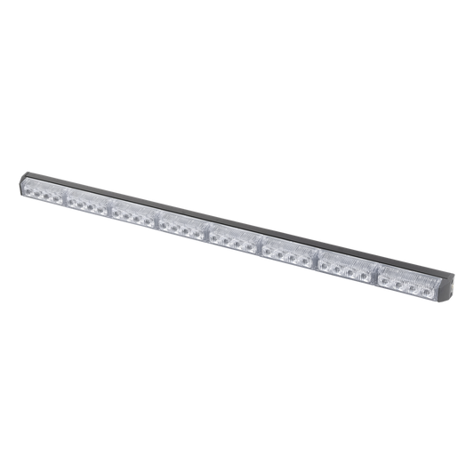 Barra de Luz de Advertencia con 8 Módulos Ámbar, ideal para el direccionamiento de tráfico