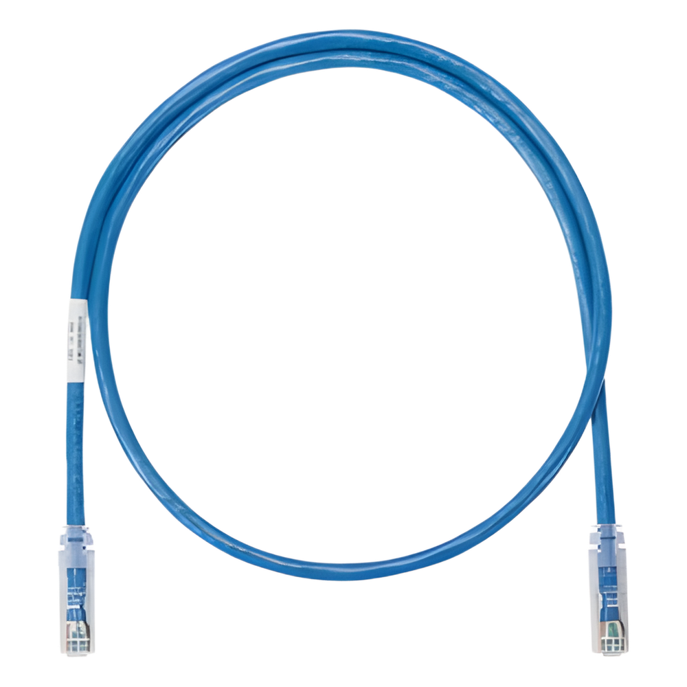 Cable de Parcheo UTP Categoría 6, con Plug Modular en Cada Extremo - 3 Metros (9.84 Pies) - Azul