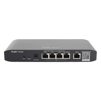 Router Balanceador con Función SD-WAN, PoE+ hasta 54 Watts, Hasta 2 Servicios de Internet y hasta 100 clientes con desempeño de 600 Mbps