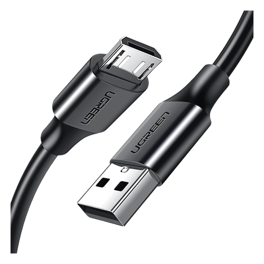 Cable USB-A a Micro USB | 2 Metros (6.56 Pies) | Tecnología de Carga Rápida Qualcomm / QC 3.0/2.0 | Recarga hasta 18W | Transmisión de Datos hasta