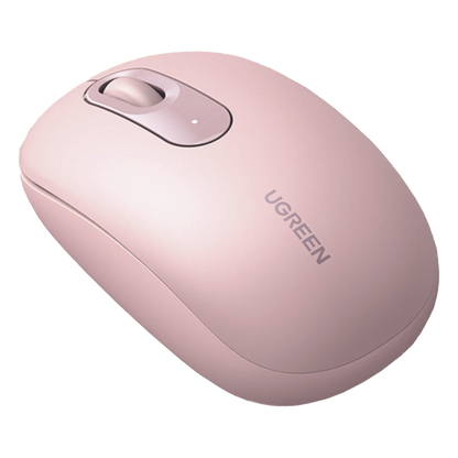Mouse Inalámbrico 2.4G 800/1200/1600/2400 DPI | Función de 3 botones | Alcance 10m | Silencioso | Ergonómico | Anti-caída y Anti-interferencias |