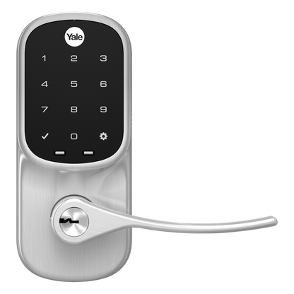 Cerradura Autónoma YRL226 con Teclado Táctil y Manija /Smarphone Control Opcional/ Para puertas de 35 mm a 45 mm de espesor.