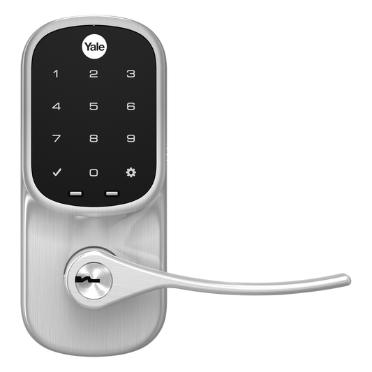 Cerradura Autónoma YRL226 con Teclado Táctil y Manija /Smarphone Control Opcional/ Para puertas de 35 mm a 45 mm de espesor.