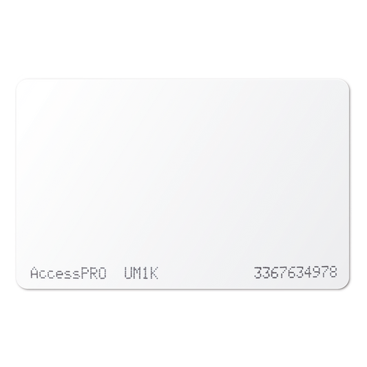 Tarjeta Dual UHF 900MHz + MIFARE 13.56MHz - Acceso Vehicular y Peatonal Premium