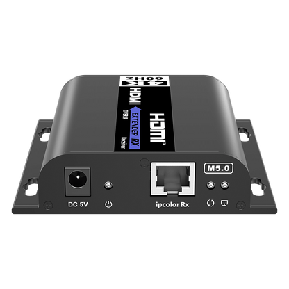 Kit Extensor HDMI | AV sobre IP | Solo Receptor | 4K@60Hz | 120 m | HDMI 2.0 | HDCP 2.2 | 18 Gbps | Conexión 1:1 , 1:N, N:1 , N:N | IR Bidireccional