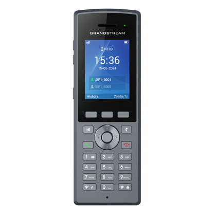Teléfono Inalámbrico DECT HD Reforzado DP735 / 20 Cuentas SIP / Pantalla TFT LCD 2.4 Pulgadas / Alcance 400 m Exteriores / IP67 / Audio Full HD