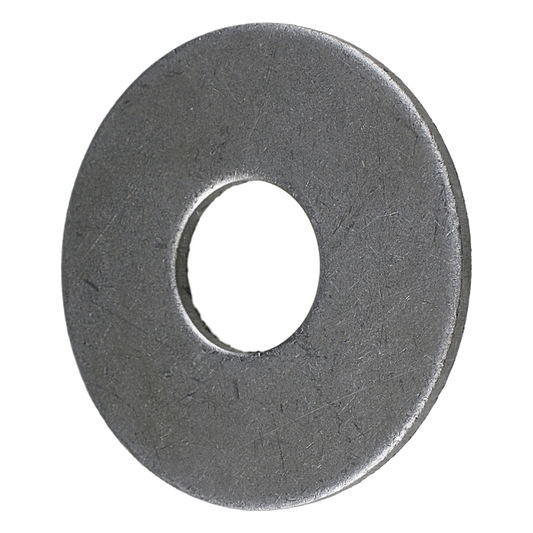 Arandela Plana Galvanizada de 1/4" / Bolsa con 300 piezas.