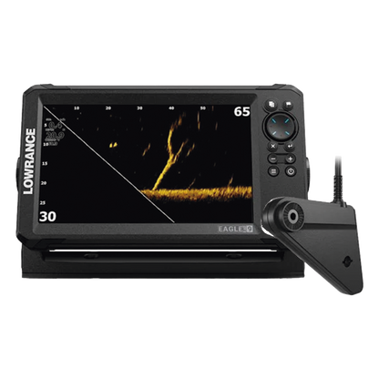 Eagle eye 9 ecosonda en pantalla horizontal IPS de 9 pulgadas, incluye transductor ojo de águila