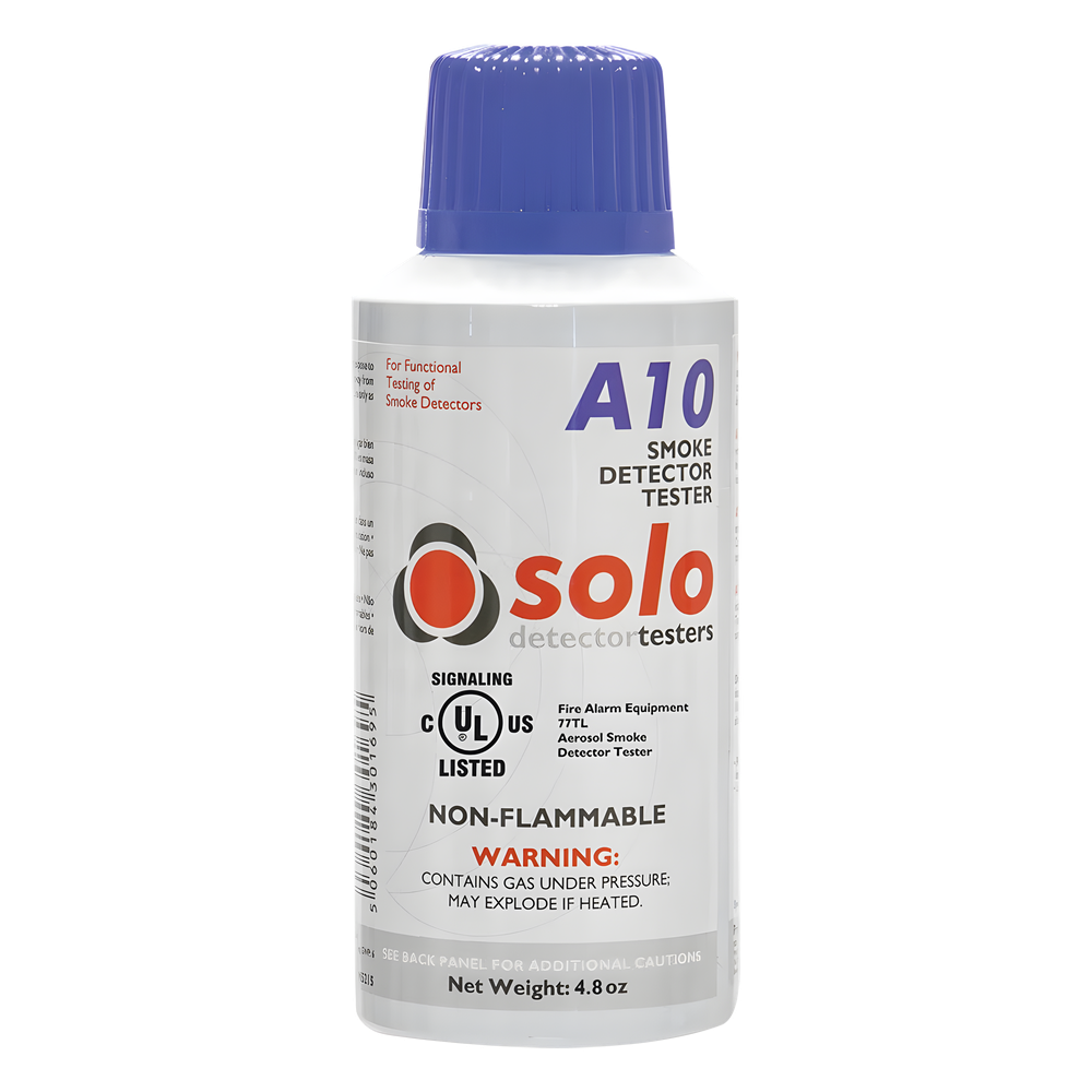Lata De Humo Sintético En Aerosol Para Prueba De Detectores Puntuales, No Tóxico, No Inflamable, Libre De Silicona, 100%Biodegradable, No Contamina