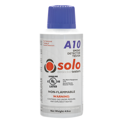 Lata De Humo Sintético En Aerosol Para Prueba De Detectores Puntuales, No Tóxico, No Inflamable, Libre De Silicona, 100%Biodegradable, No Contamina