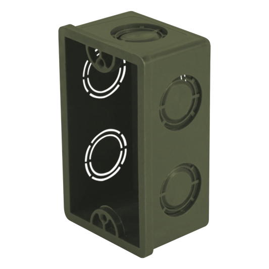 Caja Chalupa de 1/2" para Instalaciones de PVC Conduit Pesado.