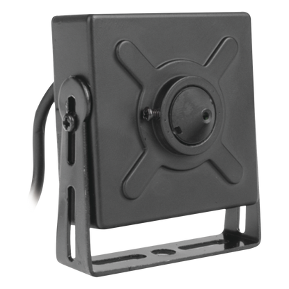 Cámara Pinhole TurboHD 1080p (2 Megapixel) / AHD / Analogico / Lente 3.7 mm / WDR 100 dB Ideal Contra Luz / Dia y Noche / Ultra Baja Iluminación