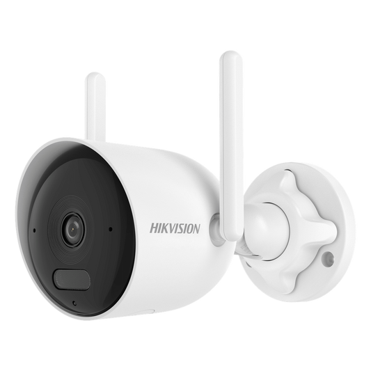 Bala IP 2 Megapixel / Lente 2.8 mm / Dual Light (30 mts IR + 30 mts Luz Blanca) / Wi-Fi 6 / ACUSENSE / Audio Bidireccional (Micrófono y Bocina)