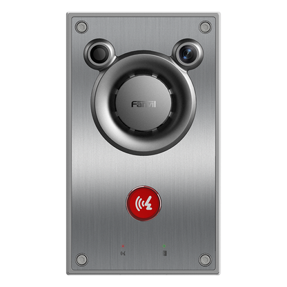 Video Intercomunicador IP con Cámara 4MP / Altavoz 10W / 2 Líneas SIP / IP66 e IK10 Anti-vandálico / PoE 802.3af / Visión Nocturna IR y HDR / -40°C a