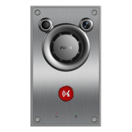 Video Intercomunicador IP con Cámara 4MP / Altavoz 10W / 2 Líneas SIP / IP66 e IK10 Anti-vandálico / PoE 802.3af / Visión Nocturna IR y HDR / -40°C a
