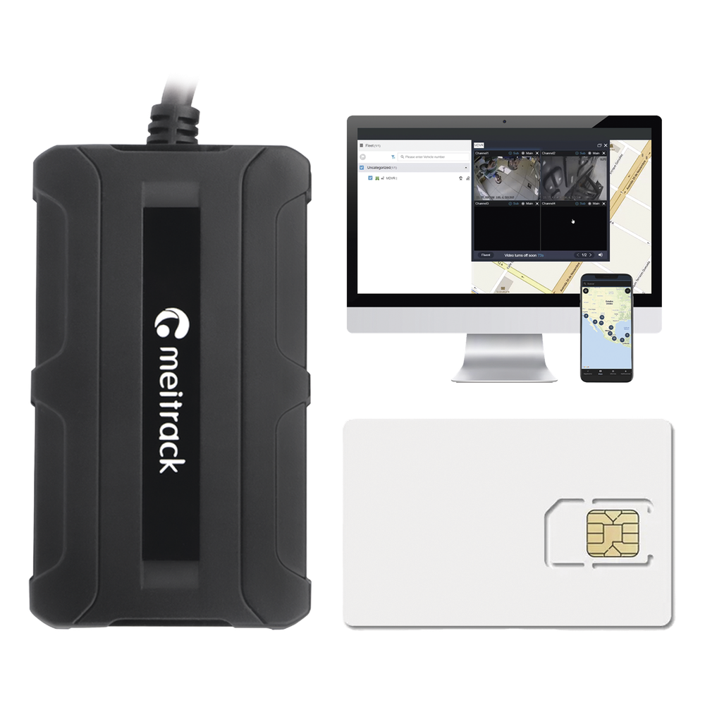 KIT de rastreador vehicular (GPS) IP67 Ideal para Motocicletas y Vehiculos con conectividad 2G y 4G/licencia anual de EPCOMGPSCODE y sim anual