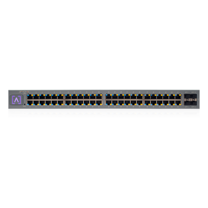 Switch Administrado 48 Puertos PoE+ / 740W PoE Budget / 16 Puertos 2.5 Gbps + 32 Puertos 1 Gbps / 4 Puertos SFP+ 10 Gbps / Bluetooth Setup / Cloud
