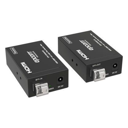 Extensor HDMI sobre Fibra Óptica | Resolución 4K2K@60Hz | Monomodo LC | 4:4:4 | Ancho de Banda 18 Gbps | Distancia hasta 10 km | HDCP 2.2 | HDR10+
