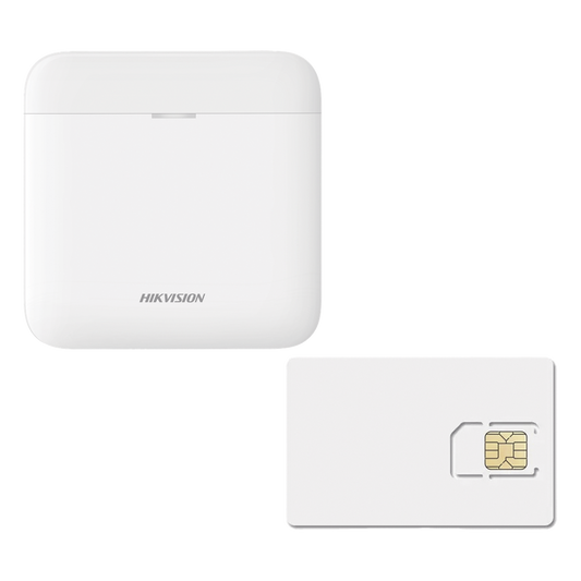 (AX PRO) KIT de Alarma AX PRO / Incluye: 1 Hub con batería de respaldo / 1 año de Servicio de Datos 600MB / Wi-Fi / 3G/4G / Compatible con