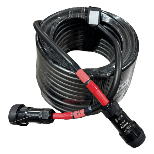 Conector Socapex 19 Pines Macho / DC700V AC500V / 25A MAX41A / Contactos Bañados en Oro / Cable 10-50 m (32.8-164.0 ft) / IP67 / Carcasa de Aleación