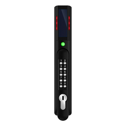 Chapa de Seguridad SmartZone™, Con Lector de Tarjetas de Frecuencia Dual (125 kHz y 13.56 MHz), Teclado de Autenticación y Sensor de Humedad Integrado