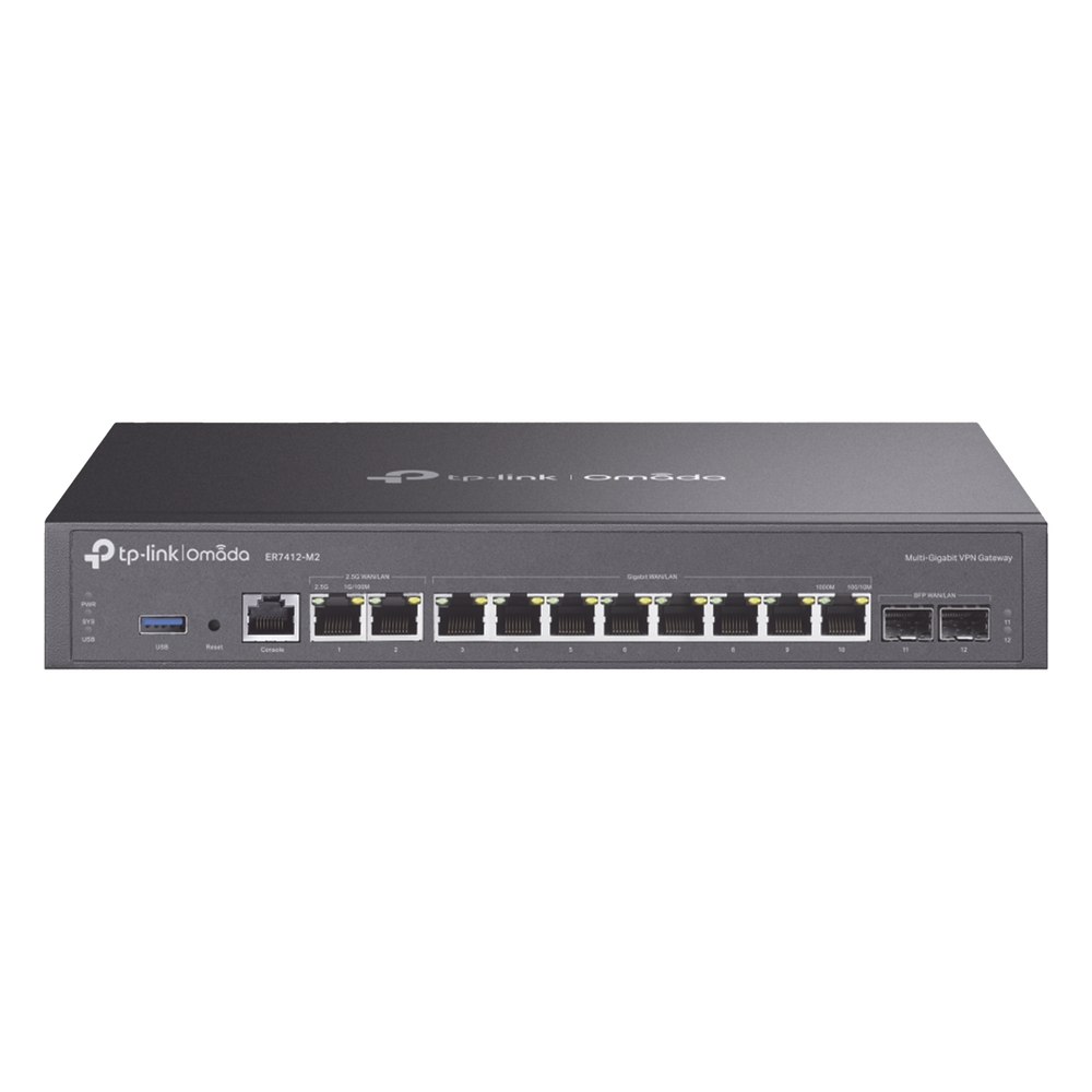 Router Omada VPN / SDN Multi-WAN Gigabit / 2 Puertos WAN/LAN RJ45 2.5 Gigabit / 8 Puertos WAN/LAN RJ45 Gigabit / 2 Puertos WAN/LAN SFP Gigabit