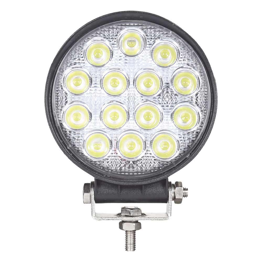 Luz de Trabajo de 14 LED, 42 Watts, 3500 Lúmenes, IP67, 10-30 Vcc