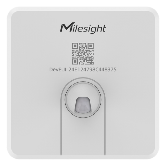 Sensor de Ocupación de Escritorios LoRaWAN / Detección PIR / 5 Cubiertas Ajustables / Batería 5 Años