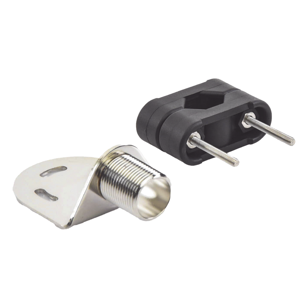Soporte Para Antenas Marinas / Con Adaptadores de Naylon / Para Ajustarse a Rieles Cuadrados o Redondos / Verticales u Horizontales de 7/8″, 1″ y