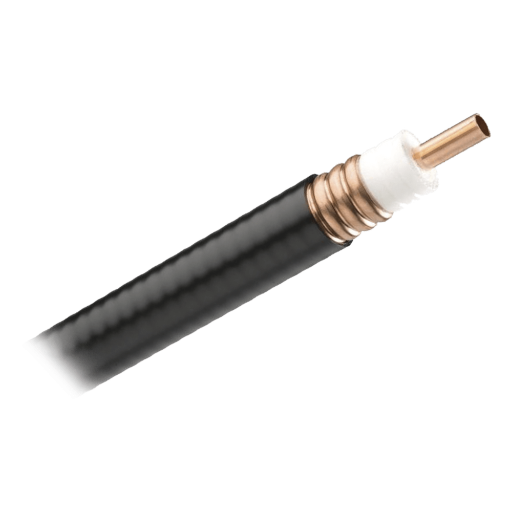 Cable Coaxial HELIAX de 7/8. Cobre Corrugado, 100% Blindado