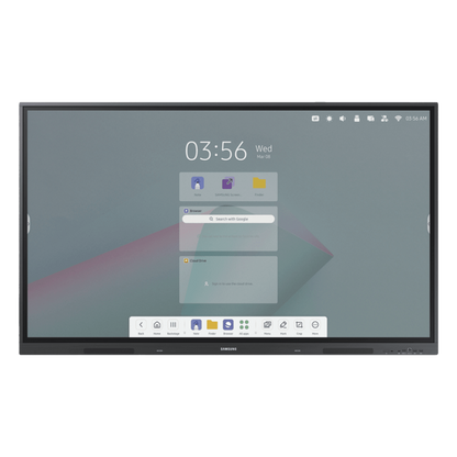 Pantalla Interactiva 75" / Resolución 4K UHD (3840x2160) / Táctil IR / Brillo 400 nits / Android 14 EDLA / WiFi y Bluetooth / Compatible VESA 800x400