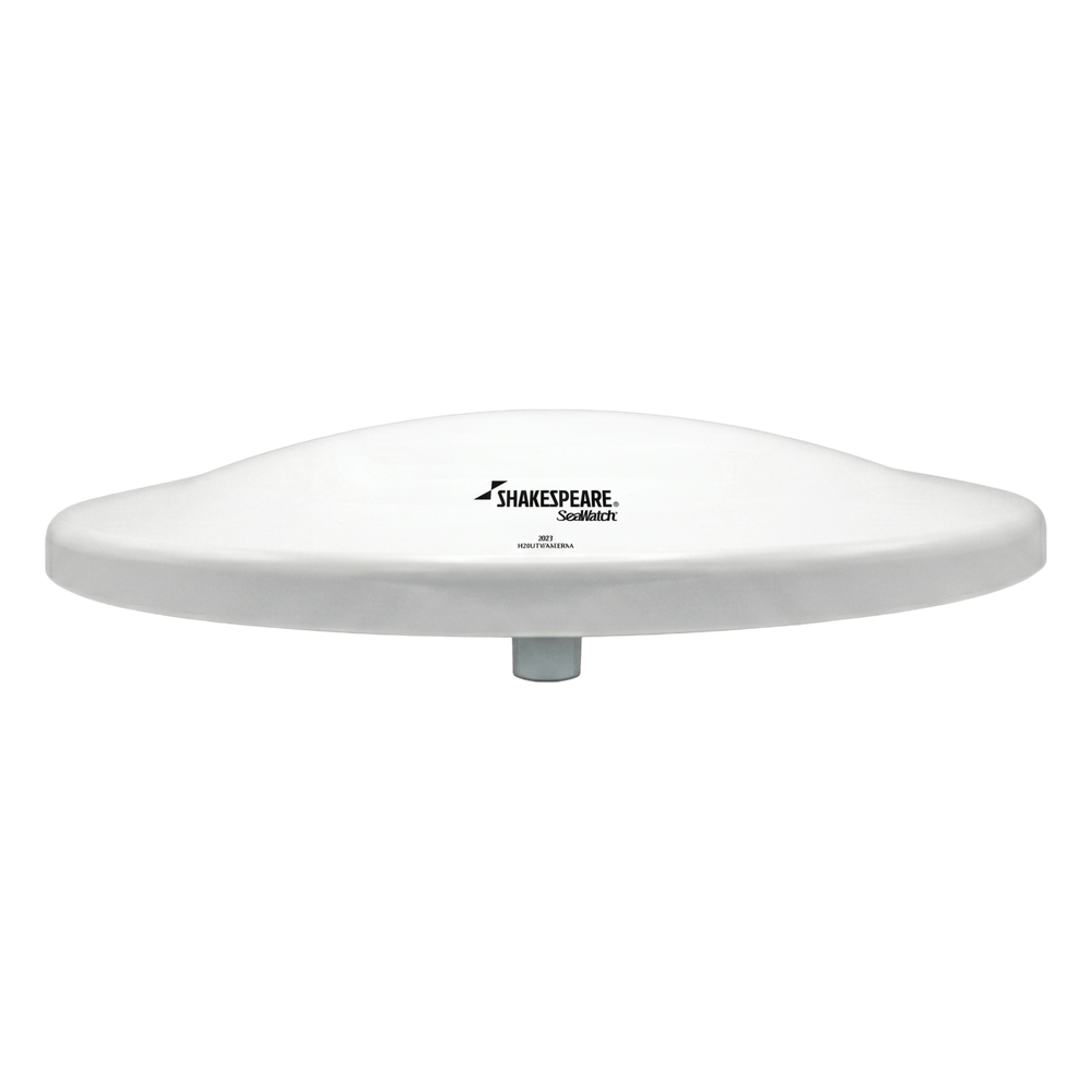 Antena Marina TV SHAKESPEARE 3019 SeaWatch / HDTV / VHF 47-230 MHz y UHF 470-695 MHz / 360° Omnidireccional / Amplificador 30 dB / Conectores F