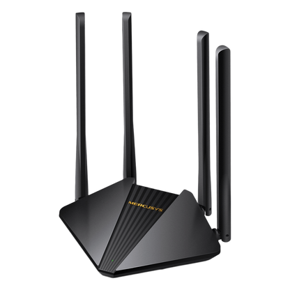 Router inalámbrico AC1200 / 2 Puertos LAN 10/100/1000 / 1 Puerto WAN 10/100/1000 / Tecnología MU-MIMO y Beamforming / 4 Antenas de 5 dBi