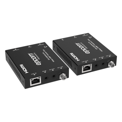 Extensor HDMI 4K@60Hz | PoC Bidireccional | HDR y Dolby Vision | Transmisión hasta 70m por CAT6 | Extractor Audio ARC Solo RX
