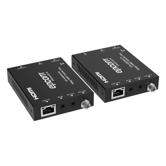 Extensor HDMI 4K@60Hz | PoC Bidireccional | HDR y Dolby Vision | Transmisión hasta 70m por CAT6 | Extractor Audio ARC Solo RX