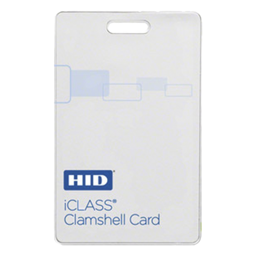 Tarjeta iClass Clamshell (Gruesa) / 2 k memoria / Garantía de por Vida