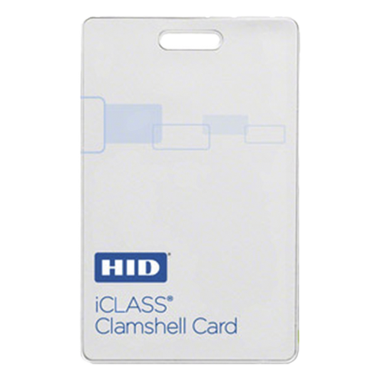 Tarjeta iClass Clamshell (Gruesa) / 2 k memoria / Garantía de por Vida