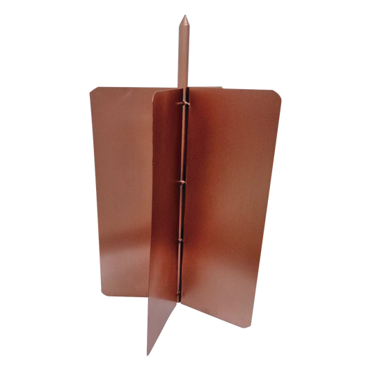 Electrodo Convencional Tipo Rehilete / Cobre Calibre 24 / Soldadura Triple / 65 cm (25.6 in) / 5/8 in