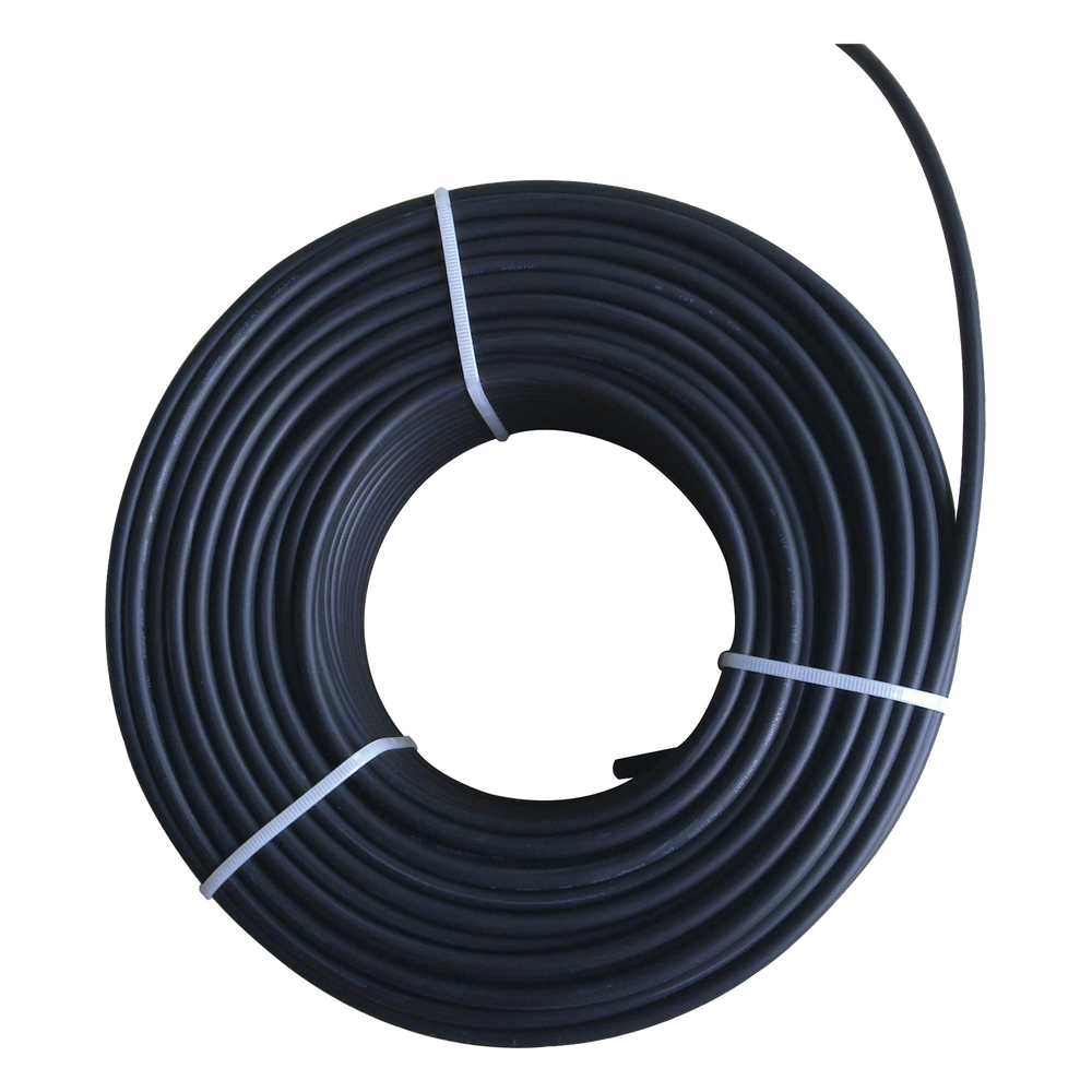 Cable Fotovoltaico Negro / 10 mm² ( 8 AWG) / Material COBRE / 2000V / Rollo de 50 metros.