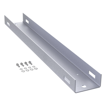 Montaje de Poste Para Gabinetes OSP ComLine de 600 mm de alto (12 UR), De Aluminio, Color Negro