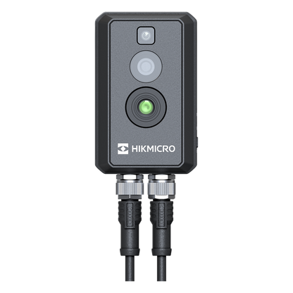 (HIKMICRO) Cubo IP Bi-Espectral / Térmica (256 X 192 / 2.1 mm) + Óptica (4 MP / 1.4 mm) / Rango: -20°C a 550°C / ±2°C Margen / PoE / IP67 / Ideal