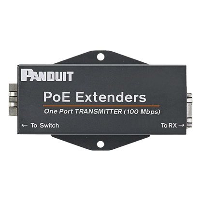 Transmisor PoE/PoE+ Para Uso con Receptor POEXRX1, Hasta 610 Metros (2000 ft) con Cable Cat5e o Cat6, 10/100Mbps