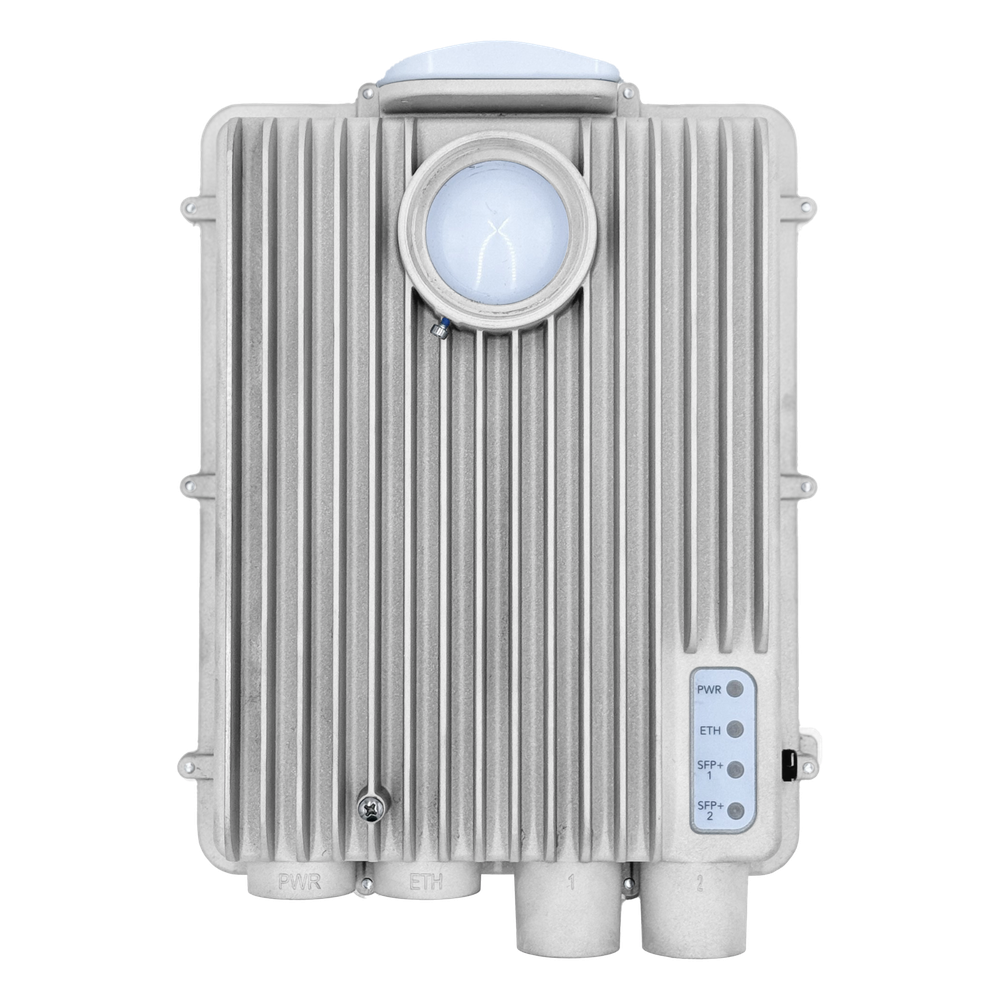 Radio Backhaul PTP, Antena integrada de 8 dBi, MIMO 4X4, 5.1 - 6.4 GHz, IP67, Velocidad hasta 3 Gbps, Adaptación automática al entorno, Monitoreo a