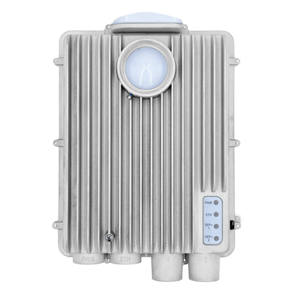 Radio Backhaul PTP, Antena integrada de 8 dBi, MIMO 4X4, 5.1 - 6.4 GHz, IP67, Velocidad hasta 3 Gbps, Adaptación automática al entorno, Monitoreo a