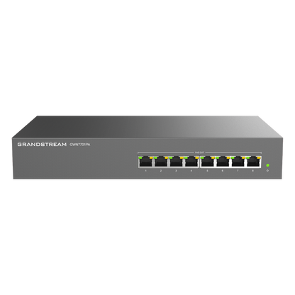 Switch PoE+ Gigabit No Administrable / 8 puertos 10/100/1000 Mbps / 8 puertos PoE+ / hasta 145W