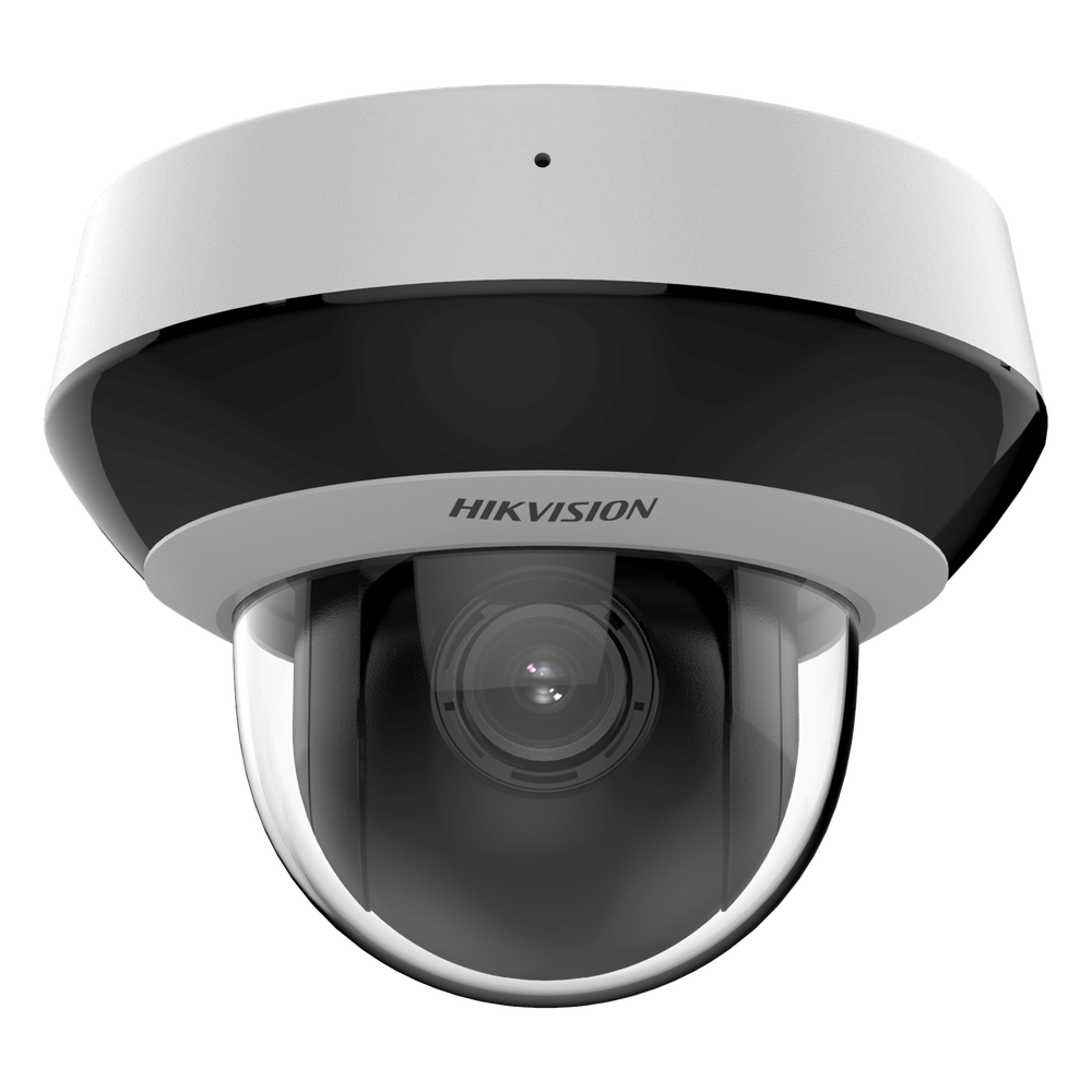 Mini Domo PTZ IP 6 Megapixel / 4X Zoom / Micrófono y Bocina Integrada / ACUSENSE / H.265+ / 20 mts IR EXIR / WDR / PoE / IK10 / IP66 / DarkFighter