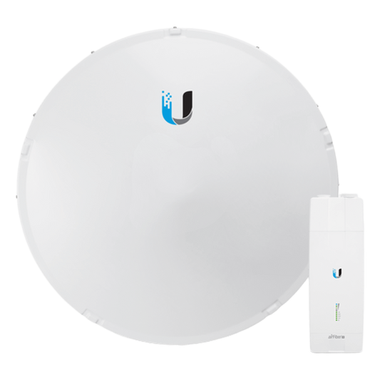 Ubiquiti airFiber 11 Complete LB - Radio de Backhaul 1.2 Gbps, Banda Licenciada 11 GHz, Antena 35 dBi